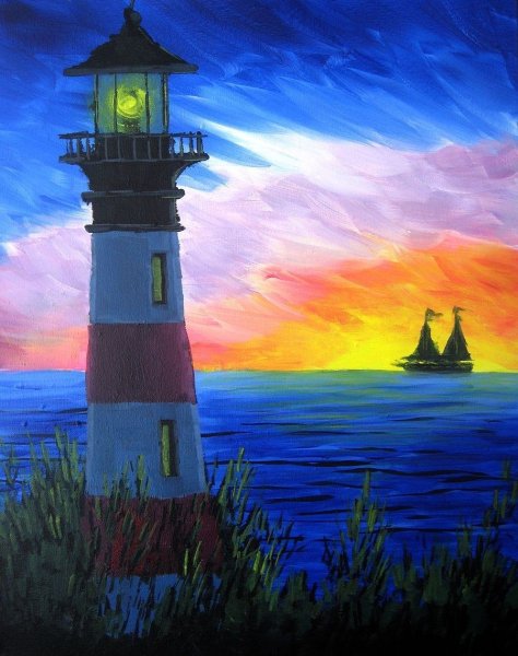 Картина Маяк