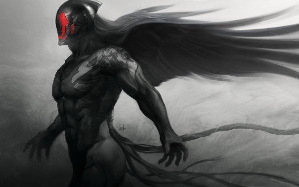 Демон рисунок карандашом