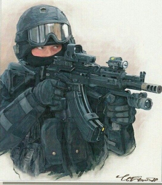 Зарисовки спецназа