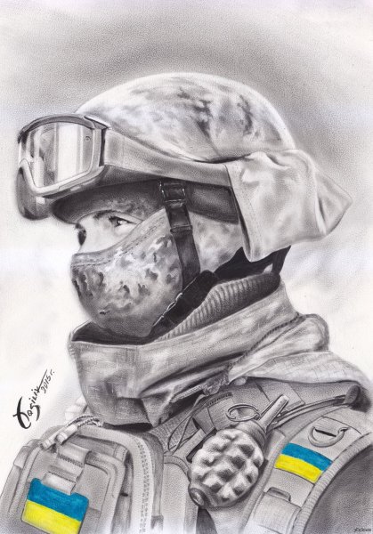 Гоуст из Call of Duty раскраска