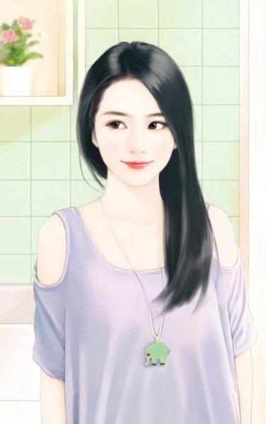 Нарисовать девушку кореянку