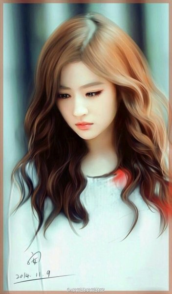 Кореянки в стиле арт