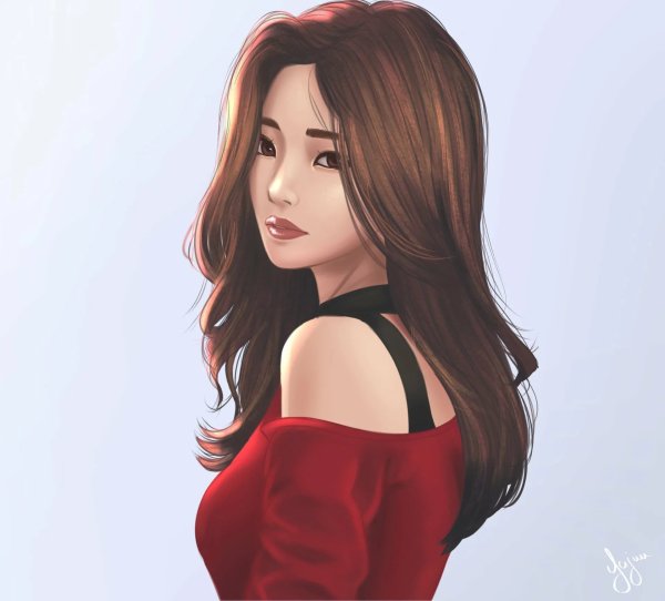 Ян СЭ Ын yang se Eun рисунки