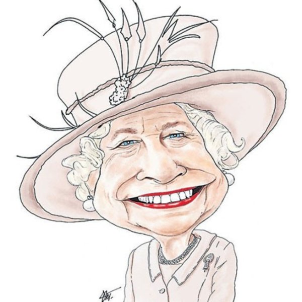 Современная бабушка рисунок