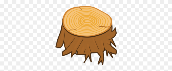 Пень набросок