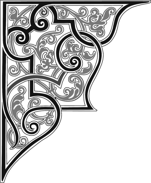 Угловые узоры и орнаменты