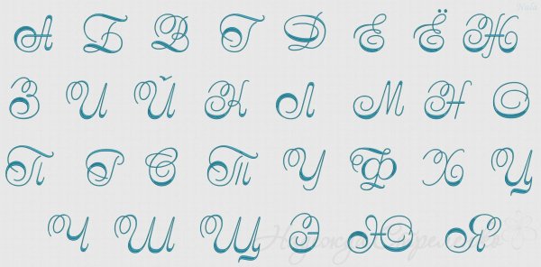 Необычные шрифты для рисования