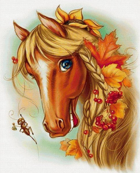 Лошадиная морда арт