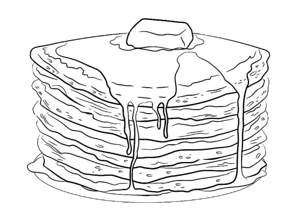 Выпечка акварелью
