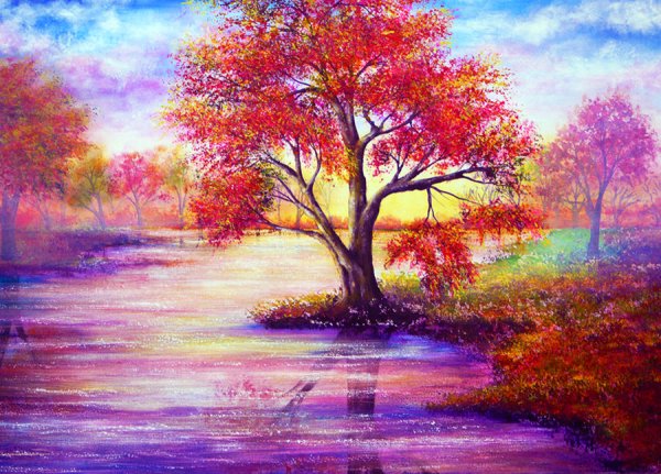 Волшебная живопись Ann Marie Bone