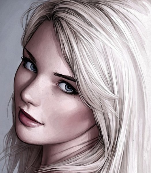 Классные рисунки девушек