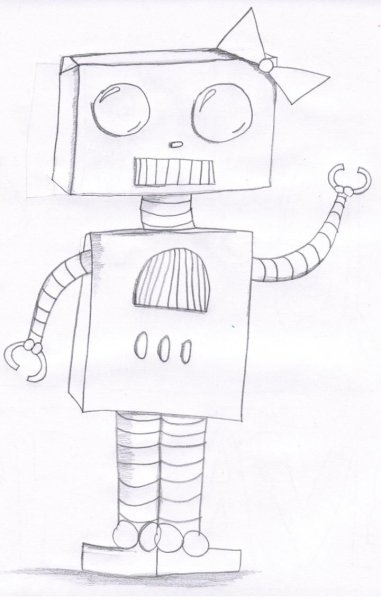 Нарисовать робота