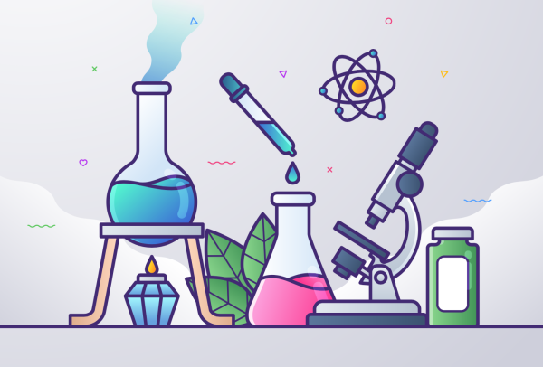 Рисунок на химическую тему
