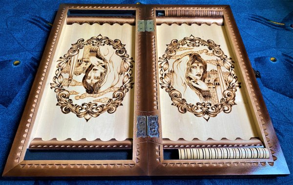 Нарды из фанеры