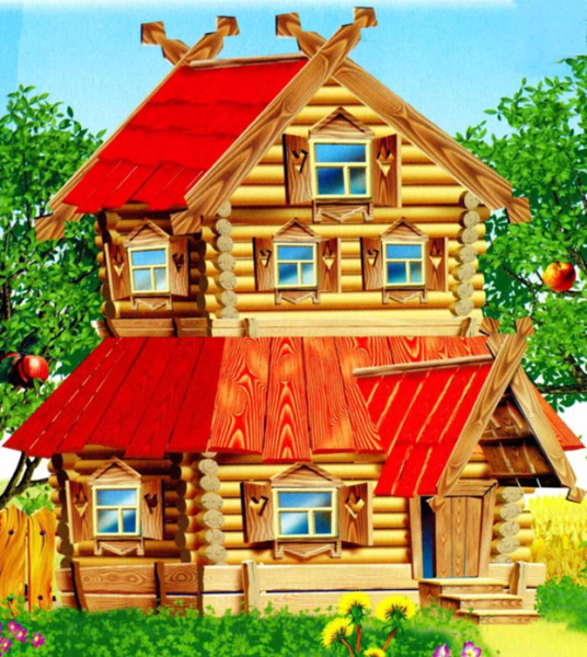 Теремок к сказке Теремок