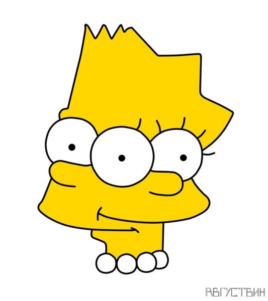 Симпсоны рисунок