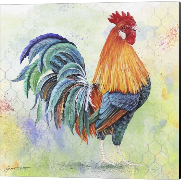 Рисование петушок