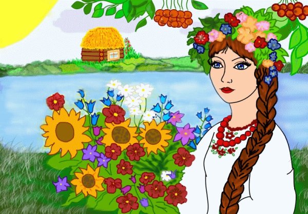 Рисунок на тему Украина