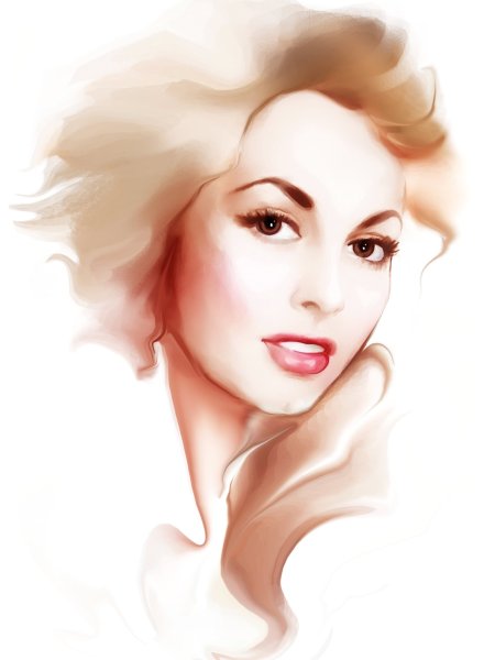 Женщина рисунок