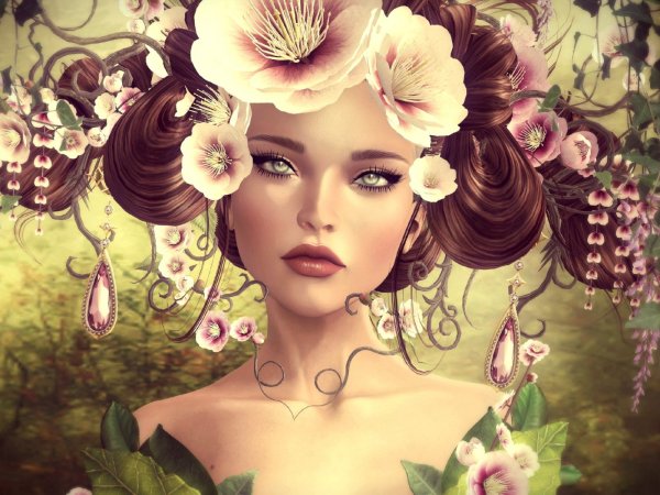 Женщина рисунок