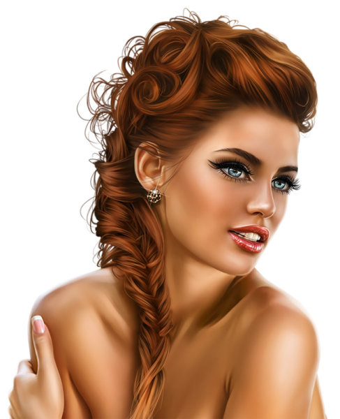 Девушка рисунок