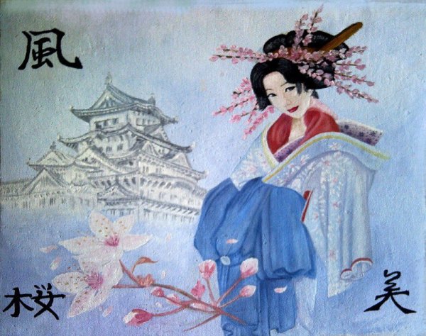 Живопись Японии кайга