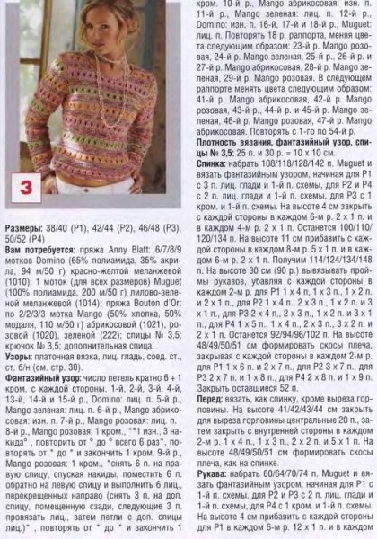 Узоры для меланжевой пряжи спицами для женщин с описанием