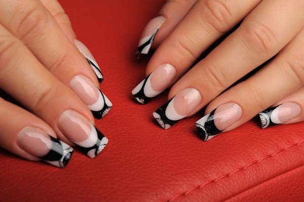 Ногти Весна френч