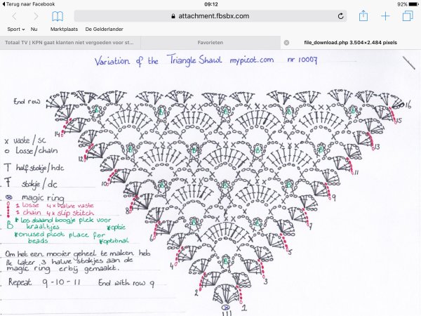 Шаль Королева Марго