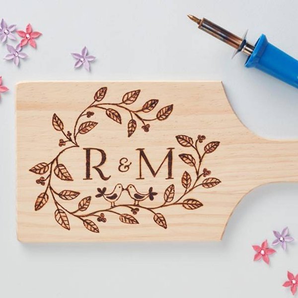 Что выжечь на доске