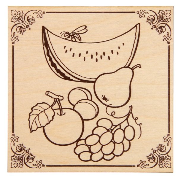 Узоры для выжигания на разделочной доске