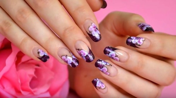 Красивый французский маникюр