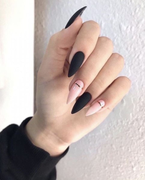 Маникюр на длинные е ОГТИ