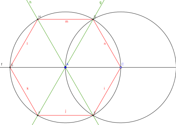 Построение циркулем