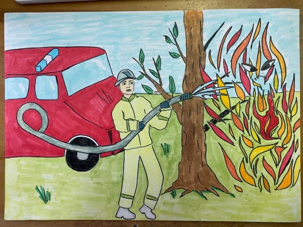 Рисунки звезда спасения МЧС России