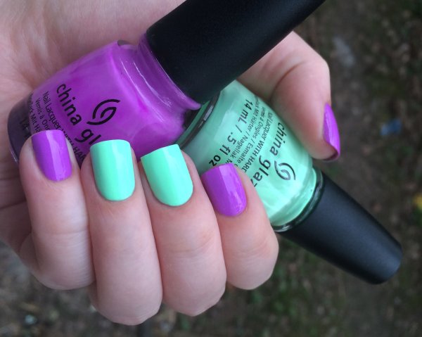 Яркие цвета лака