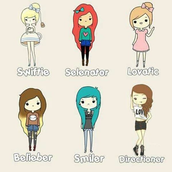 Рисунки в дневник девушки