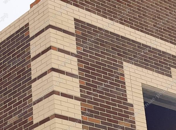 Баварская кладка Алексеевский кирпич