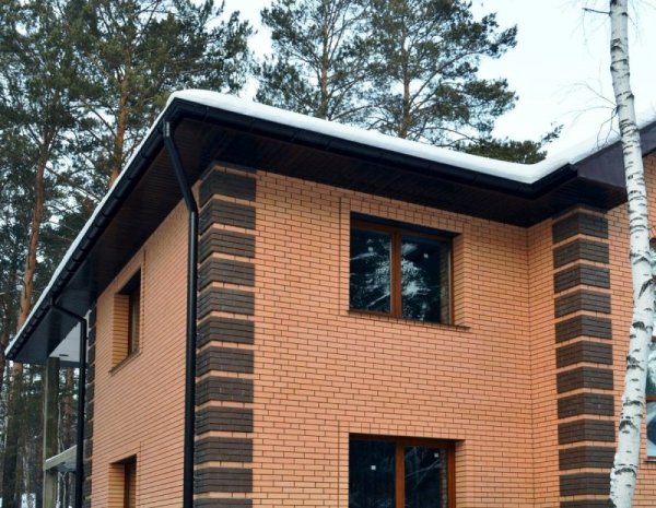 Дома из облицовочного кирпича