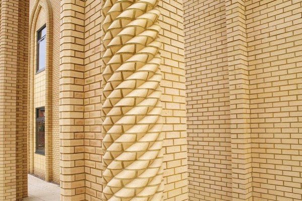 Красивая кладка кирпича