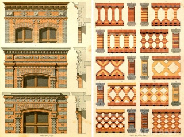 Орнаментная кладка из кирпича