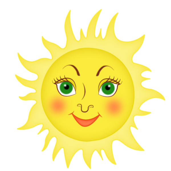 Солнце с глазками
