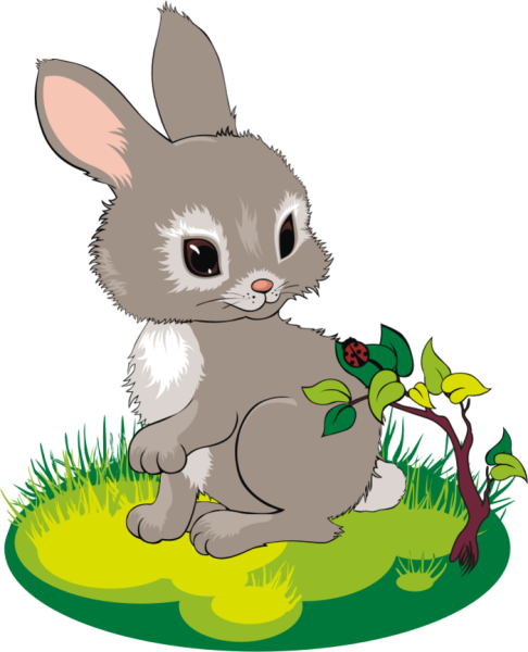Зайчик картинка для детей