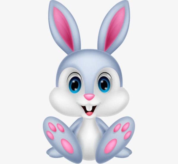 Зайка сидит