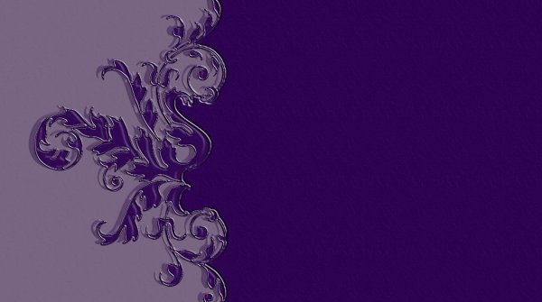 Фиолетовые вензеля