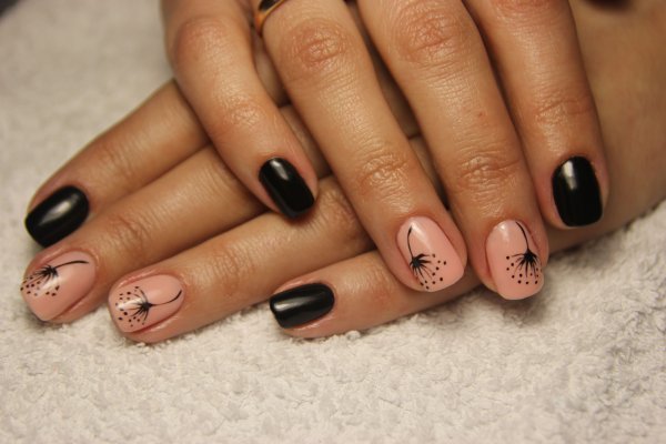 Гель-лак на короткие ногти