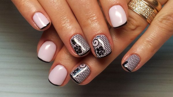 Маникюр простой и красивый