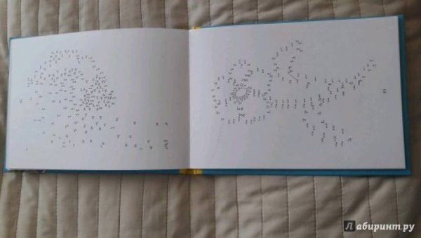 Рисование по точкам в записную книжку