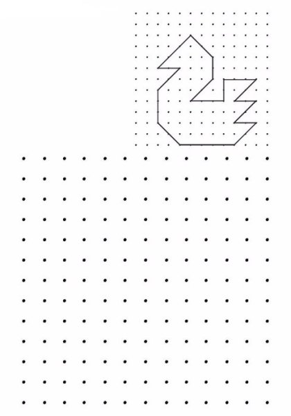 Повторить картинку по точкам