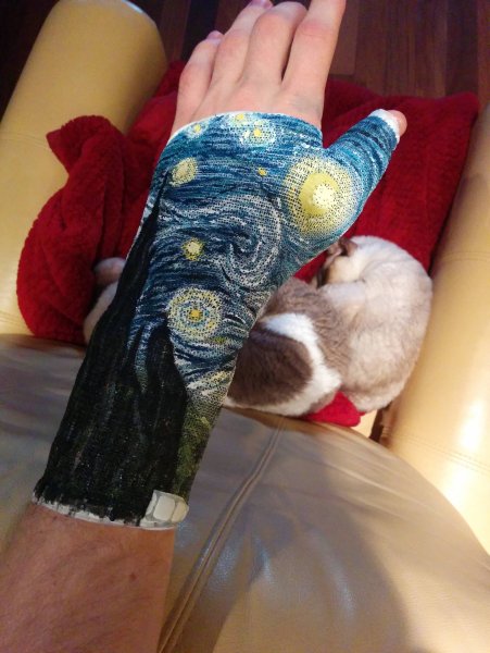 Чехол на гипс на ногу